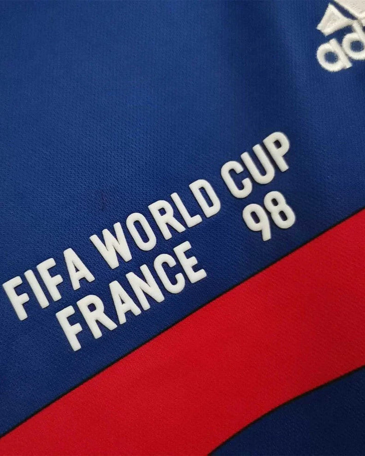 France 98/99 Home Retro Shirt - ZIDANE #10