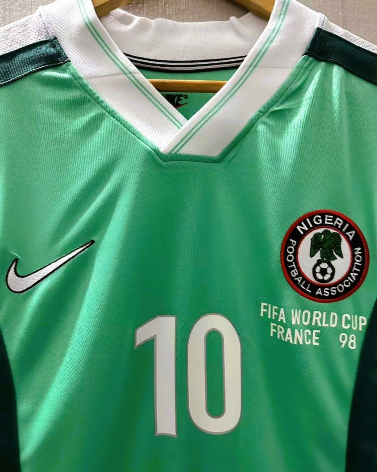 Nigeria 98/99 Home Retro Shirt - OKOCHA #10