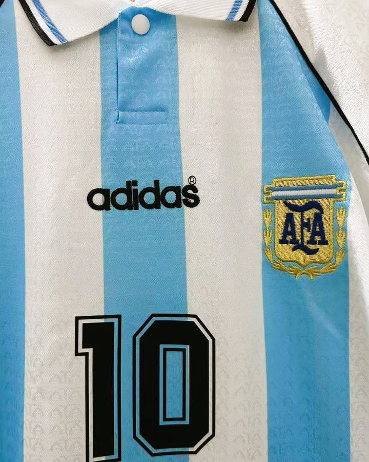 Argentina 94/95 Home Retro Shirt - MARADONA #10