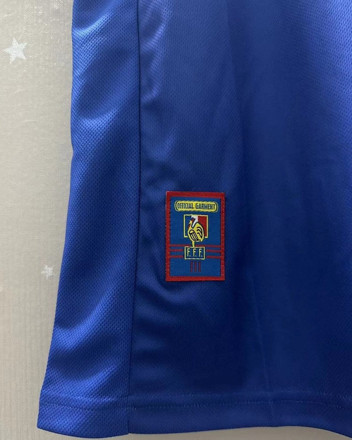 France 98/99 Home Retro Shirt - ZIDANE #10
