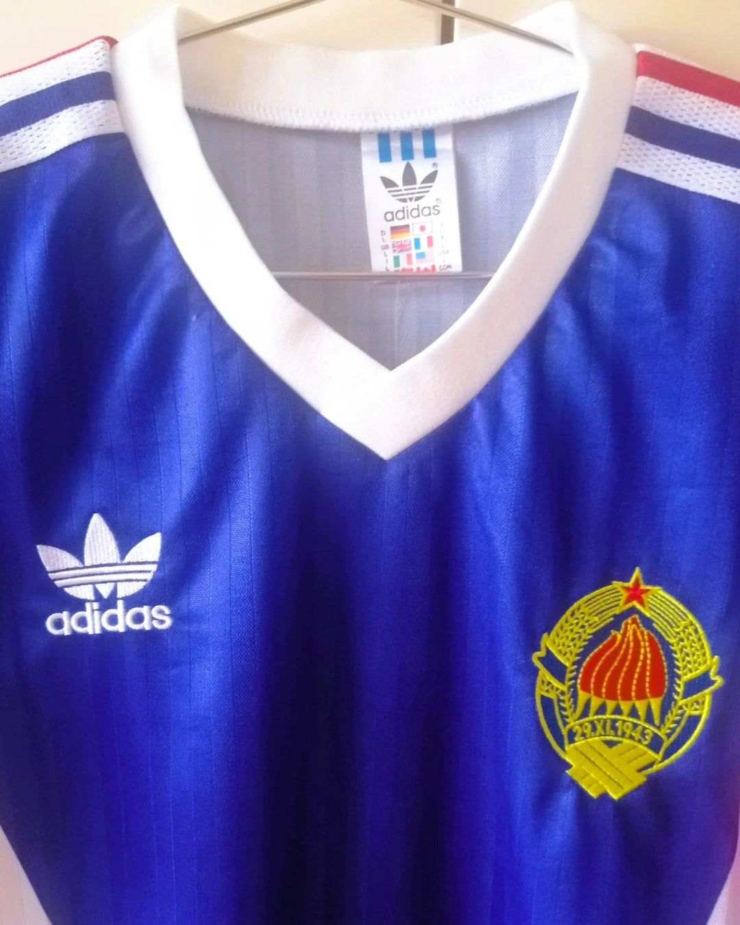 Yugoslavia 90/91 Home Retro Shirt - STOJKOVIC #10