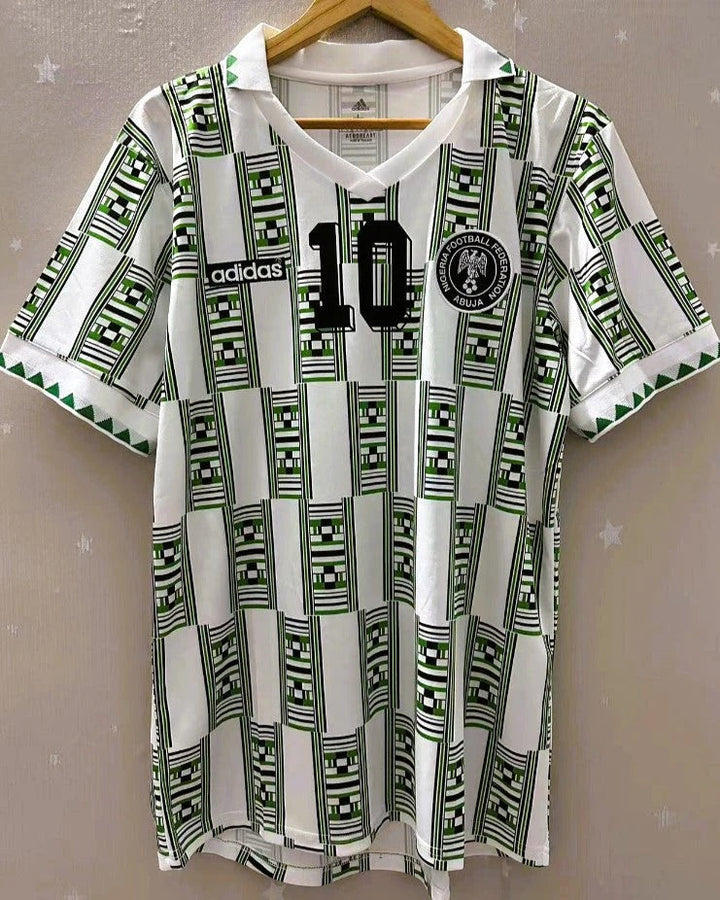 Nigeria 94/95 Away Retro Shirt - OKOCHA JAY JAY #10