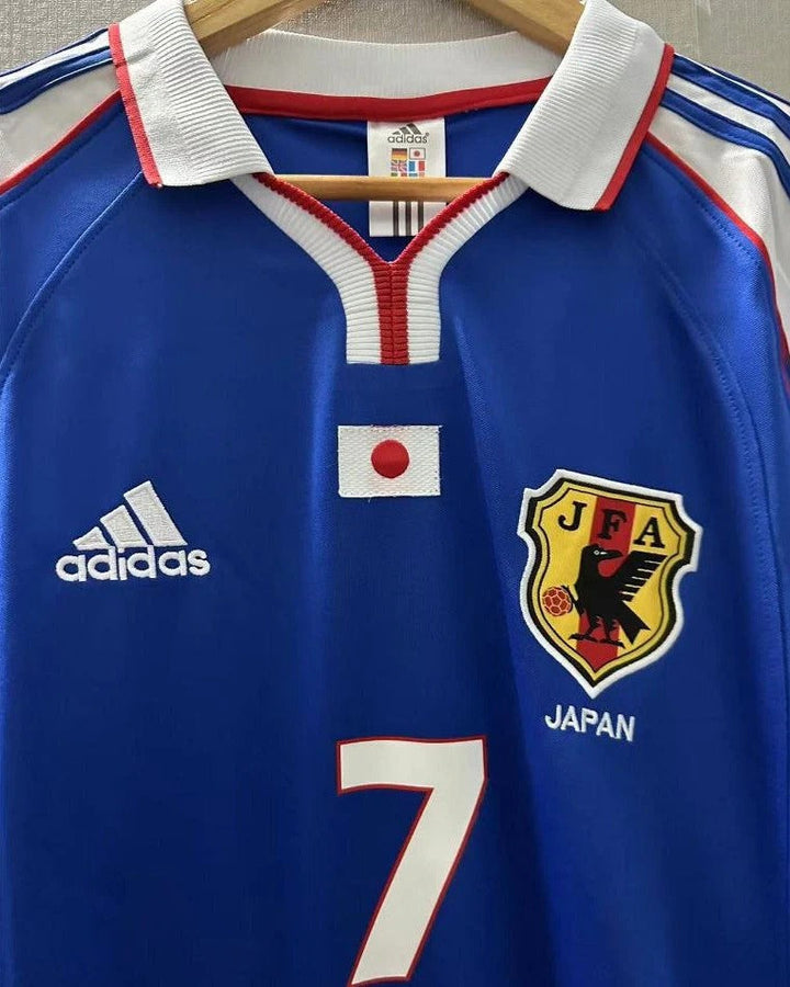Japan 00/01 Home Retro Shirt - NAKATA #7 (+Patches)