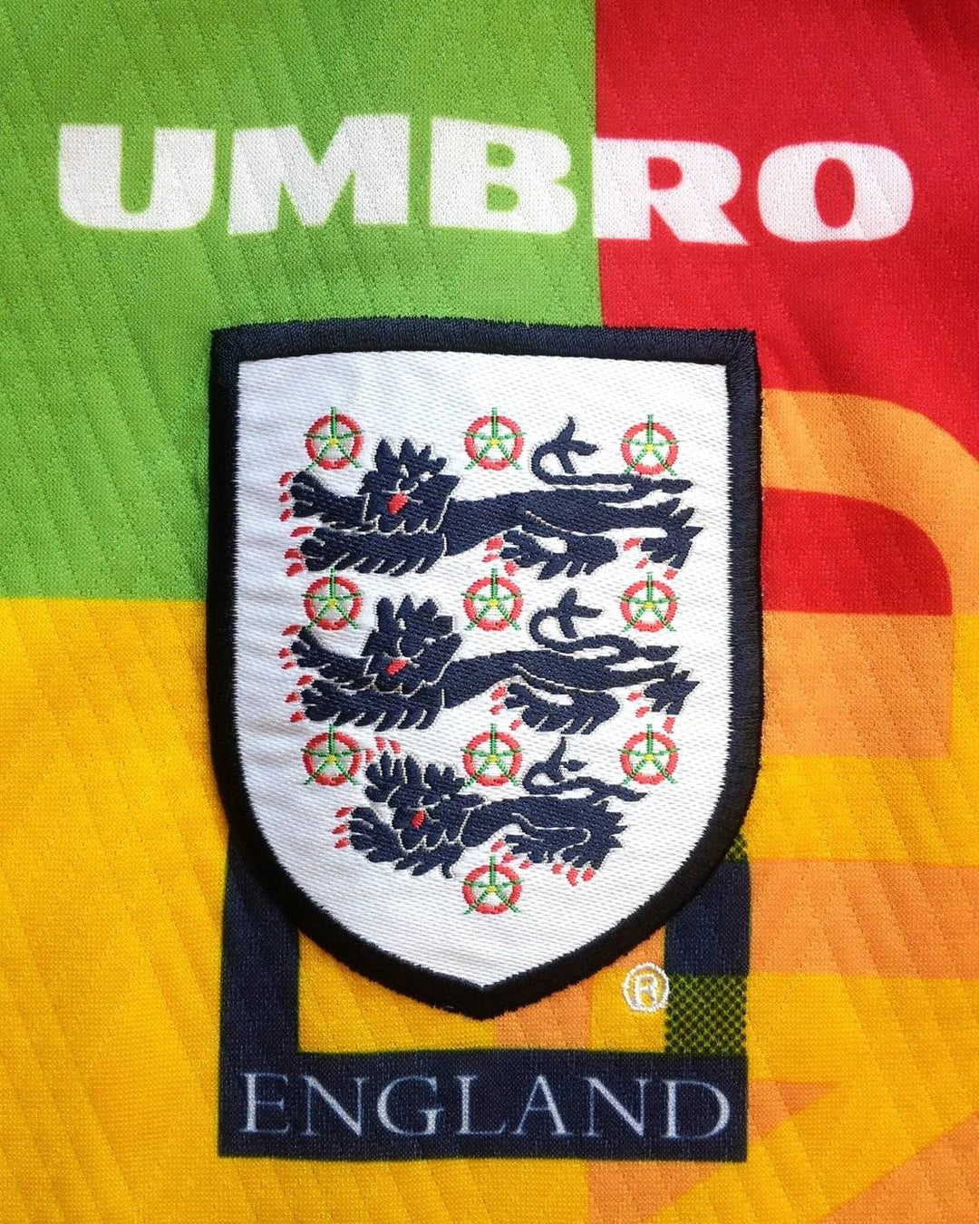England 96/97 Goalkepper Away Retro Shirt - SEAMAN #1 - Long Sleeve