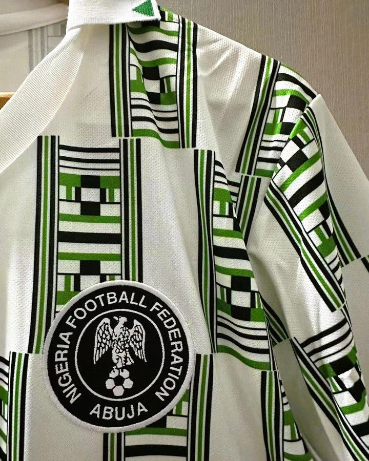 Nigeria 94/95 Away Retro Shirt - OKOCHA JAY JAY #10