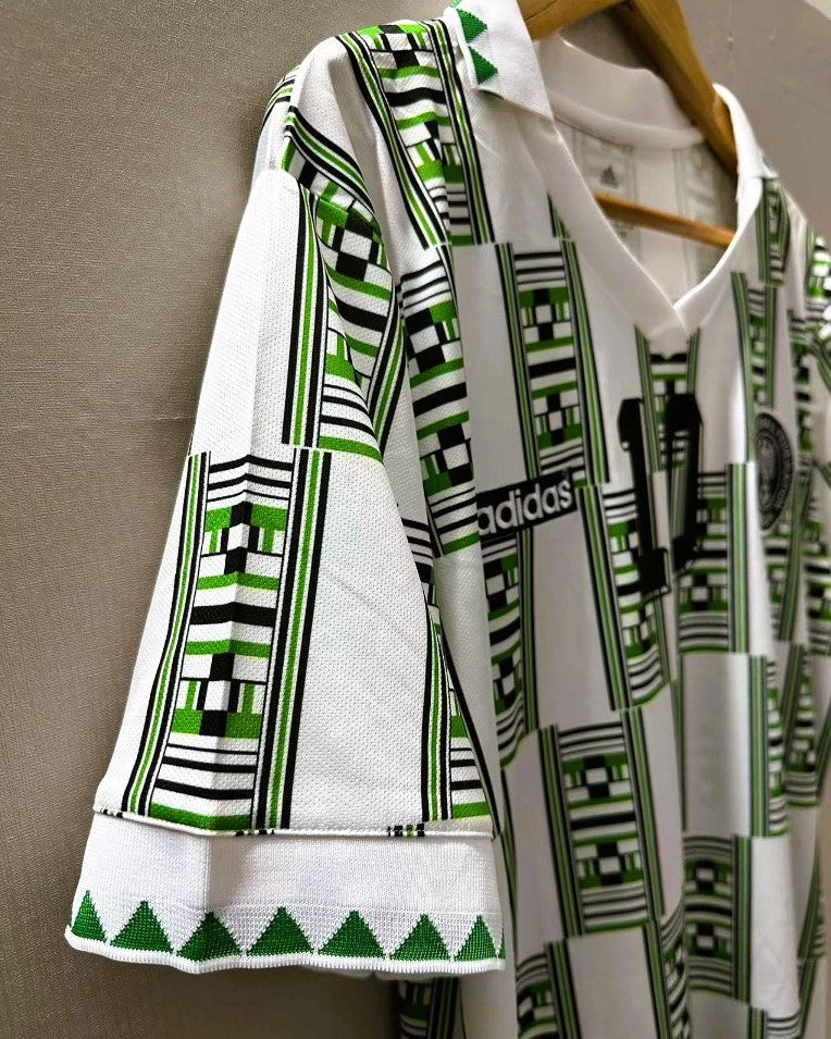 Nigeria 94/95 Away Retro Shirt - OKOCHA JAY JAY #10