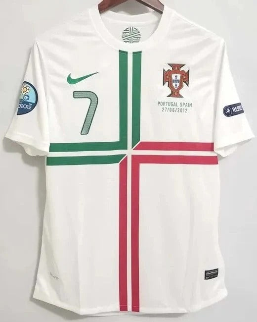 Portugal 12/13 Away Retro Shirt - RONALDO #7 (+Patches)