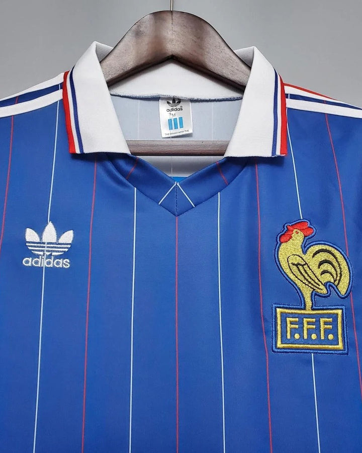 France 82/83 Home Retro Shirt - PLATINI #10