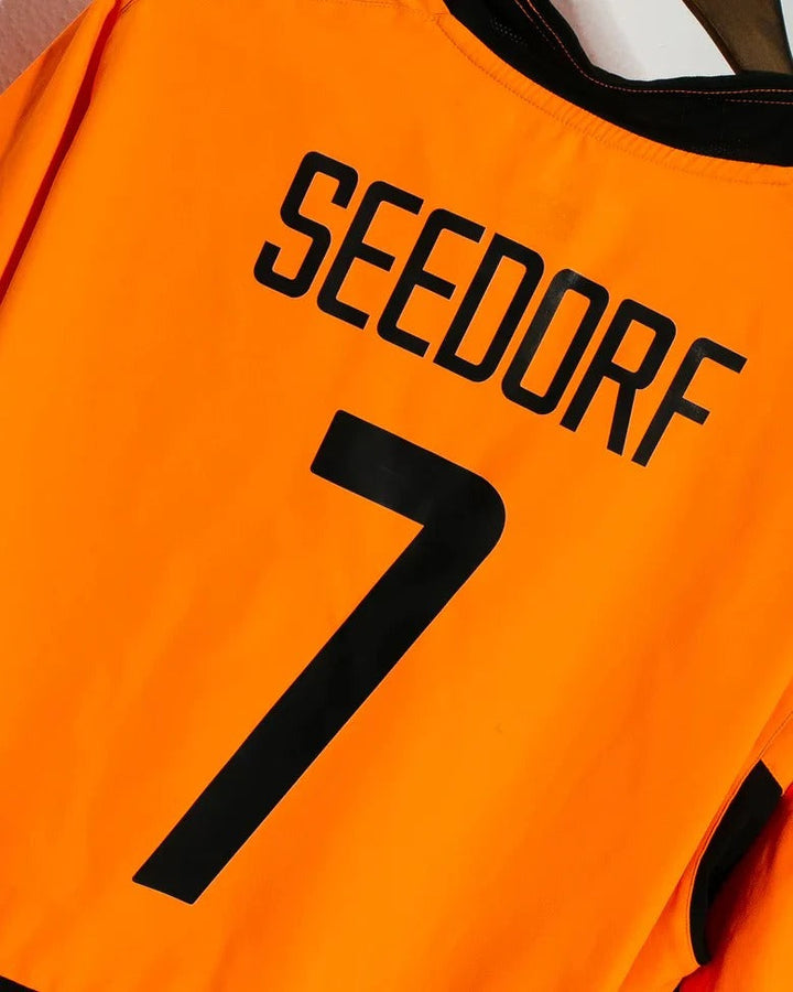 Netherlands 02/03 Home Retro Shirt - SEEDORF #7
