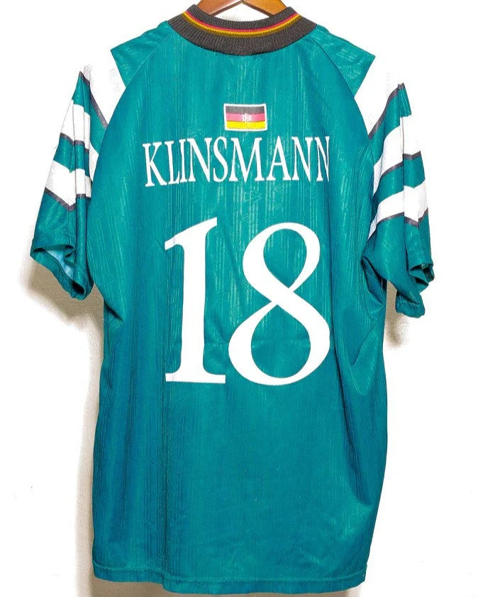 Germany 96/97 Away Retro Shirt - KLINSMANN #18
