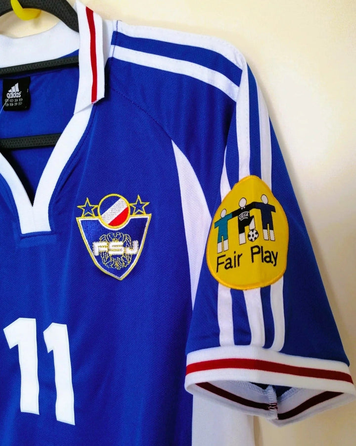 Yugoslavia 00/01 Home Retro Shirt - MIHAJLOVIC #11 (+Patches)