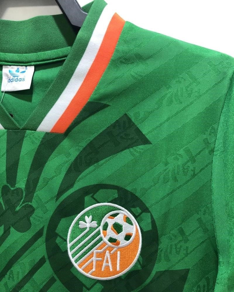 Ireland 94/95 Home Retro Shirt - KEANE #6