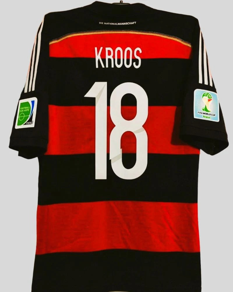 Germany 14/15 Away Retro Shirt - KROOS #18 (+Patches)