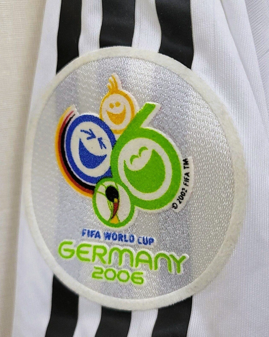 Germany 06/07 Home Retro Shirt - BALLACK #10 (+Patches)