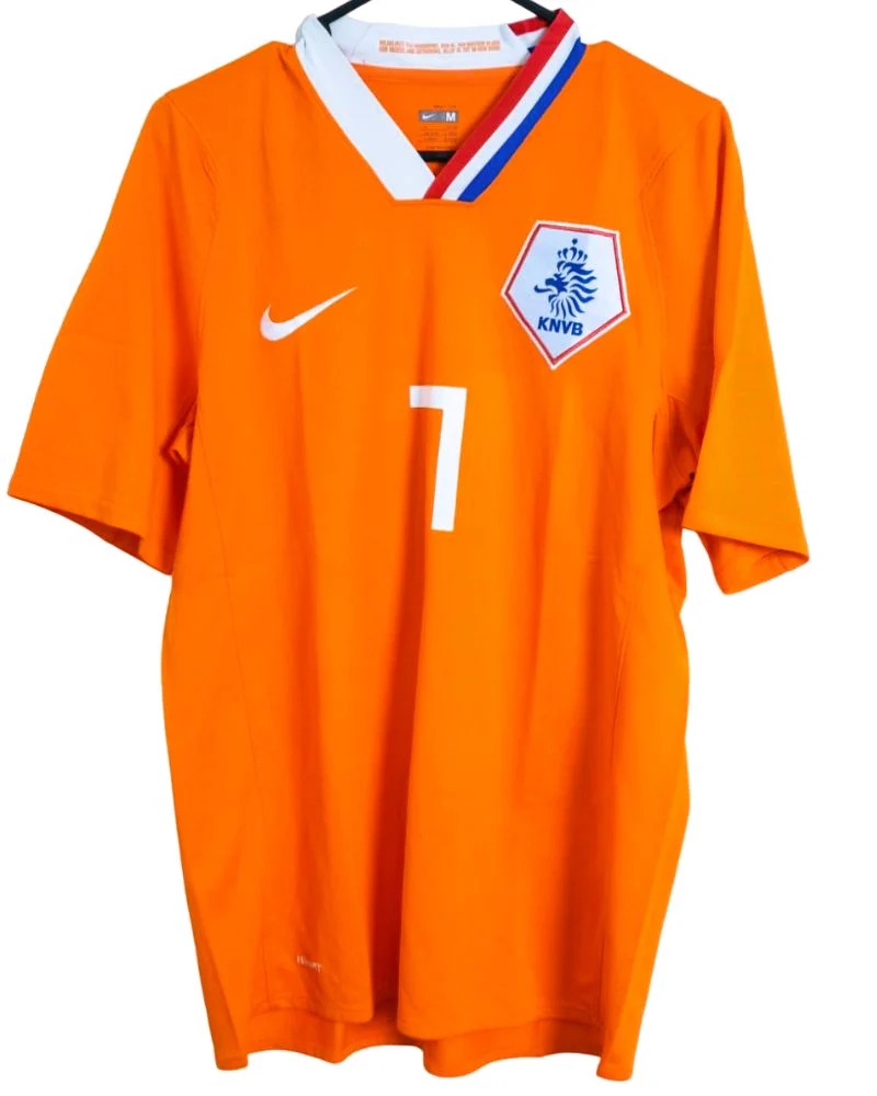 Netherlands 08/09 Home Retro Shirt - VAN PERSIE #7