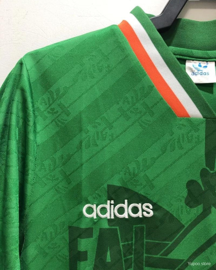 Ireland 94/95 Home Retro Shirt - KEANE #6