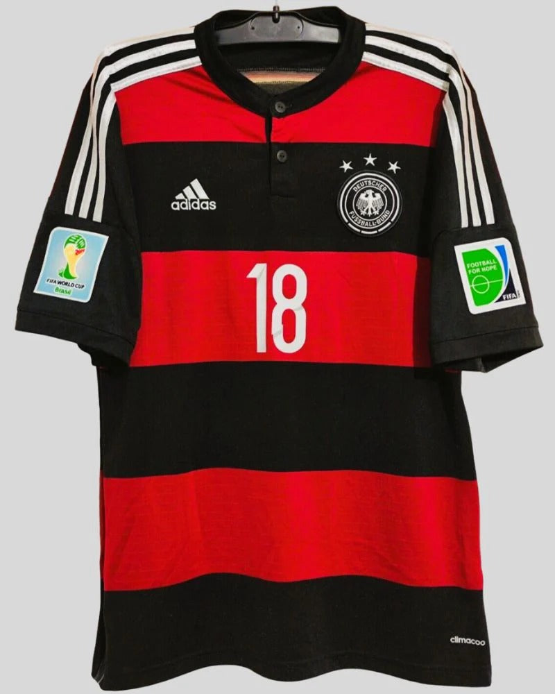 Germany 14/15 Away Retro Shirt - KROOS #18 (+Patches)