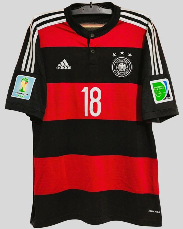 Germany 14/15 Away Retro Shirt - KROOS #18 (+Patches)