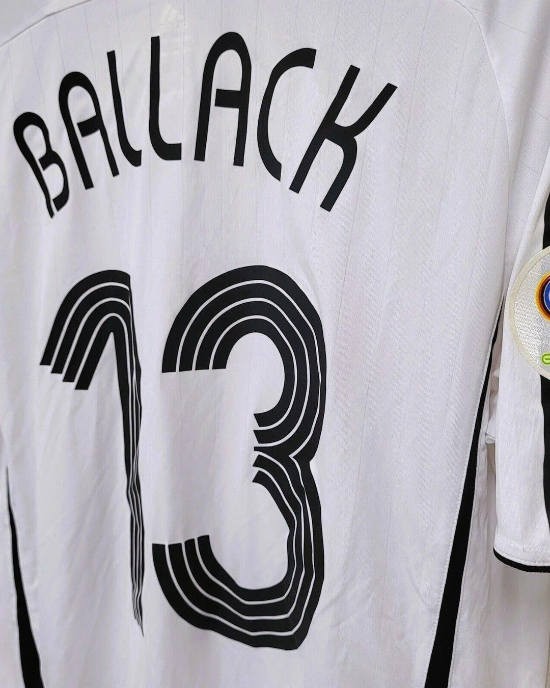 Germany 06/07 Home Retro Shirt - BALLACK #10 (+Patches)