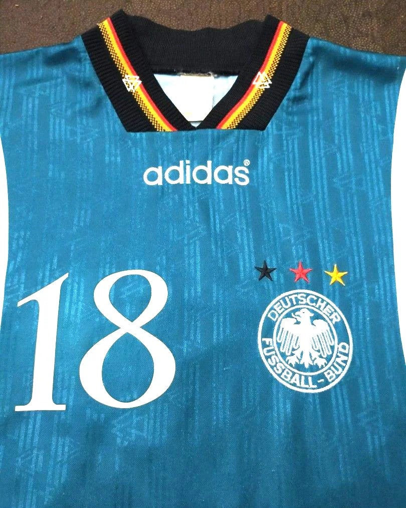Germany 96/97 Away Retro Shirt - KLINSMANN #18