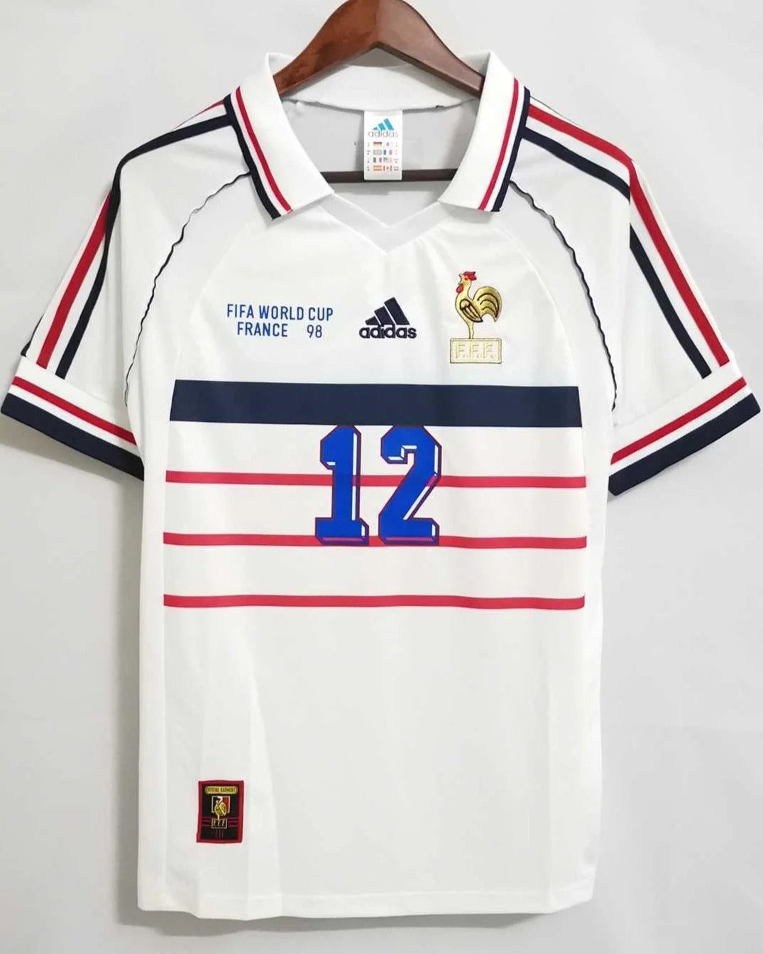 France 98/99 Away Retro Shirt - HENRY #12