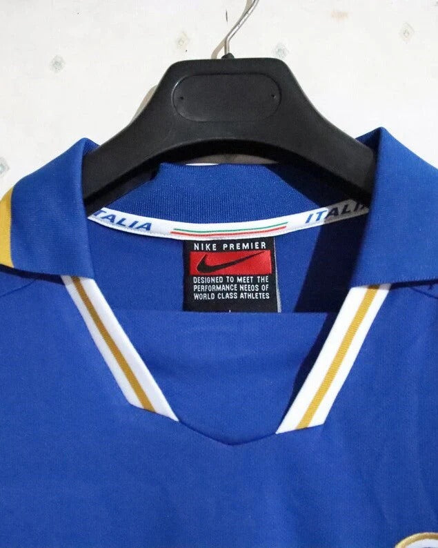 Italy 96/97 Home Retro Shirt - MALDINI #3 (+Patches)