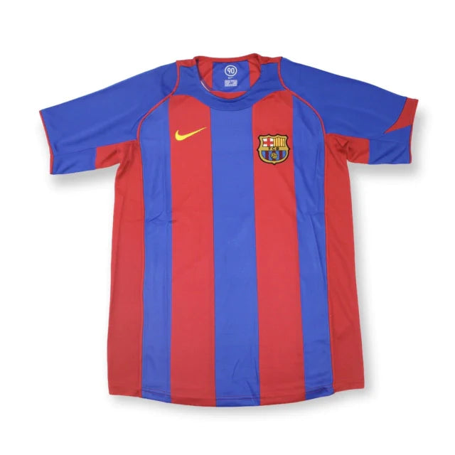 Barcelona 2004/05 Retro Shirt - Messi #30 (+Patches)