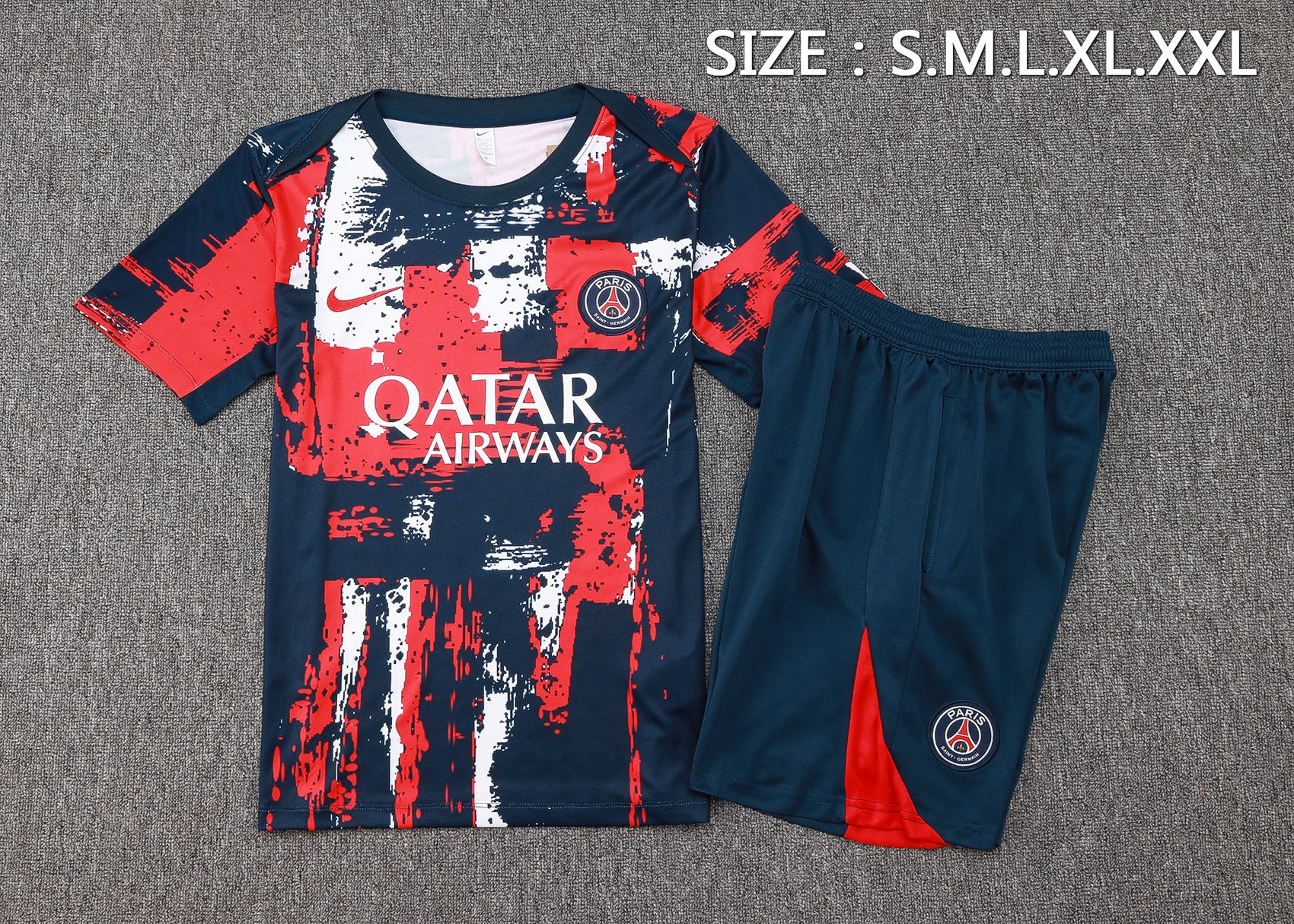 PSG Training Kit 24/25 - Red/Blue