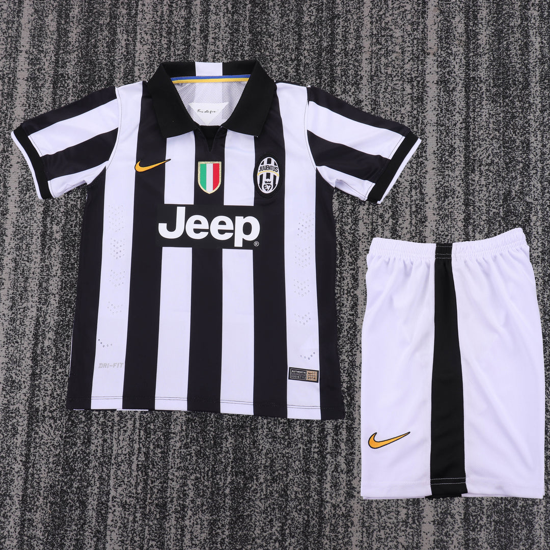 Juventus 14/15 Children's Home Retro Set